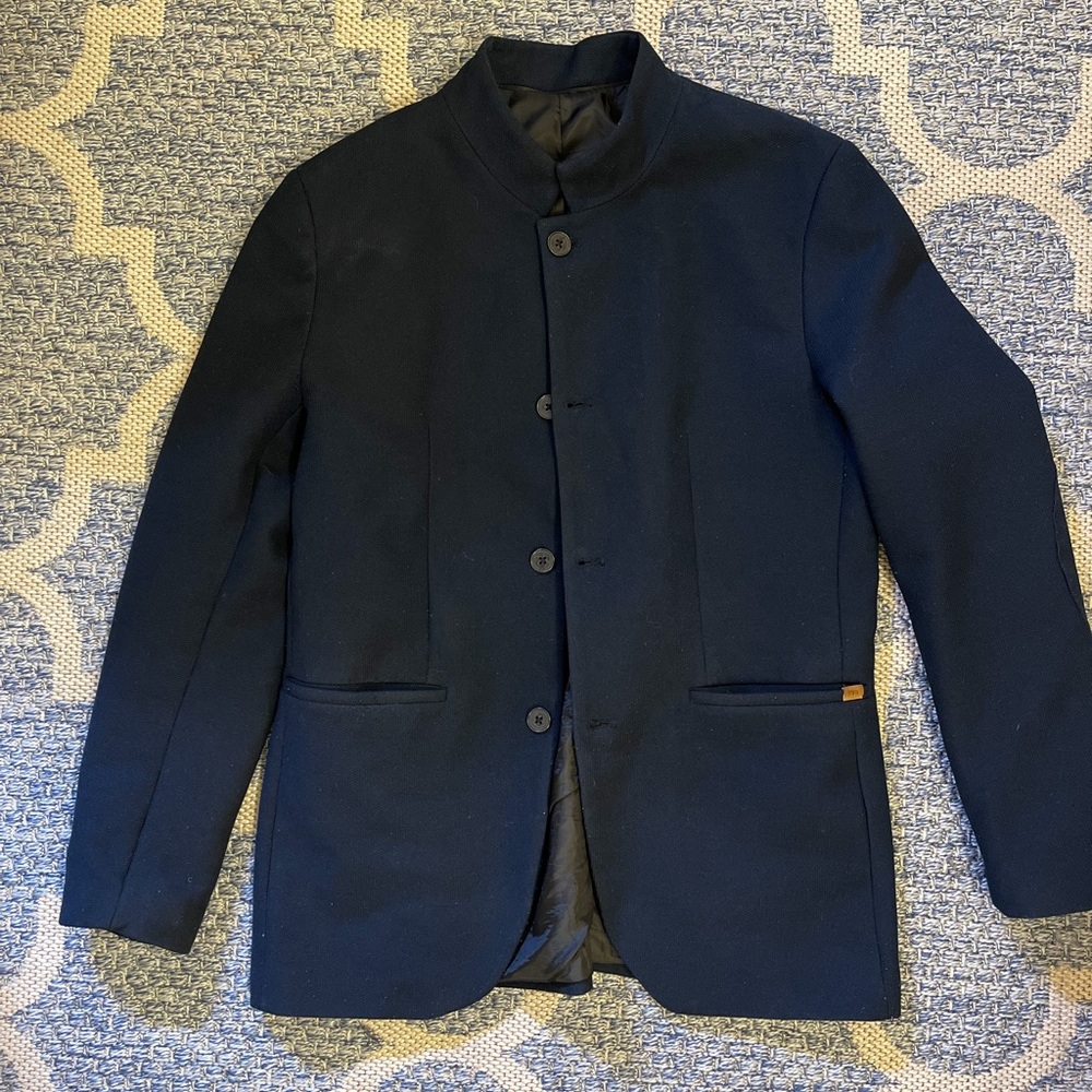 Zara- Mandarin Collar Casual Jacket